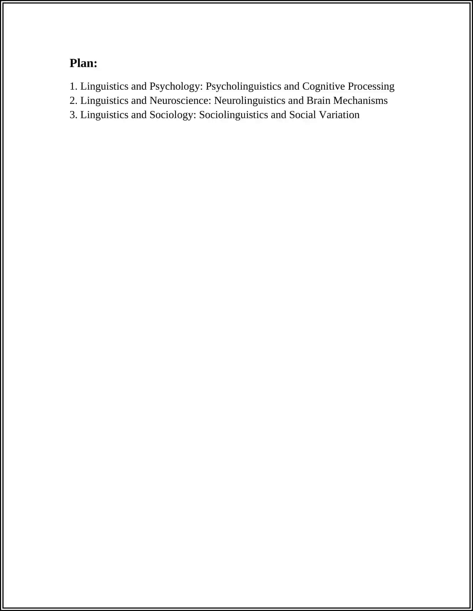 Linguistic and IT's Connection with Other Disciplines 2