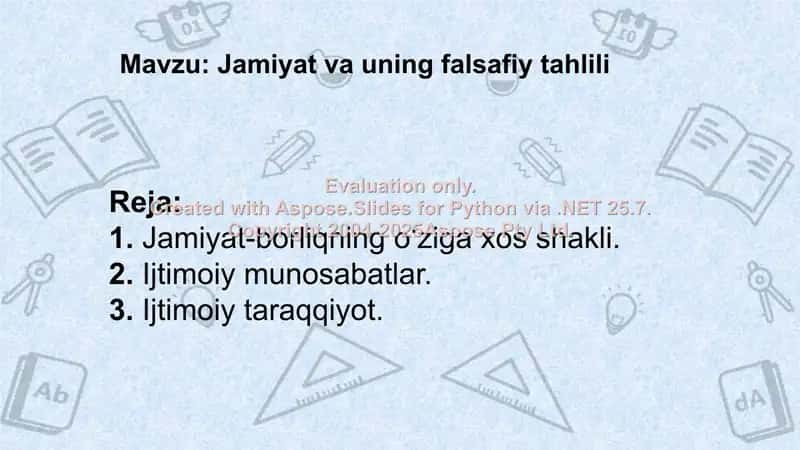 Jamiyat va uning falsafiy tahlili 2