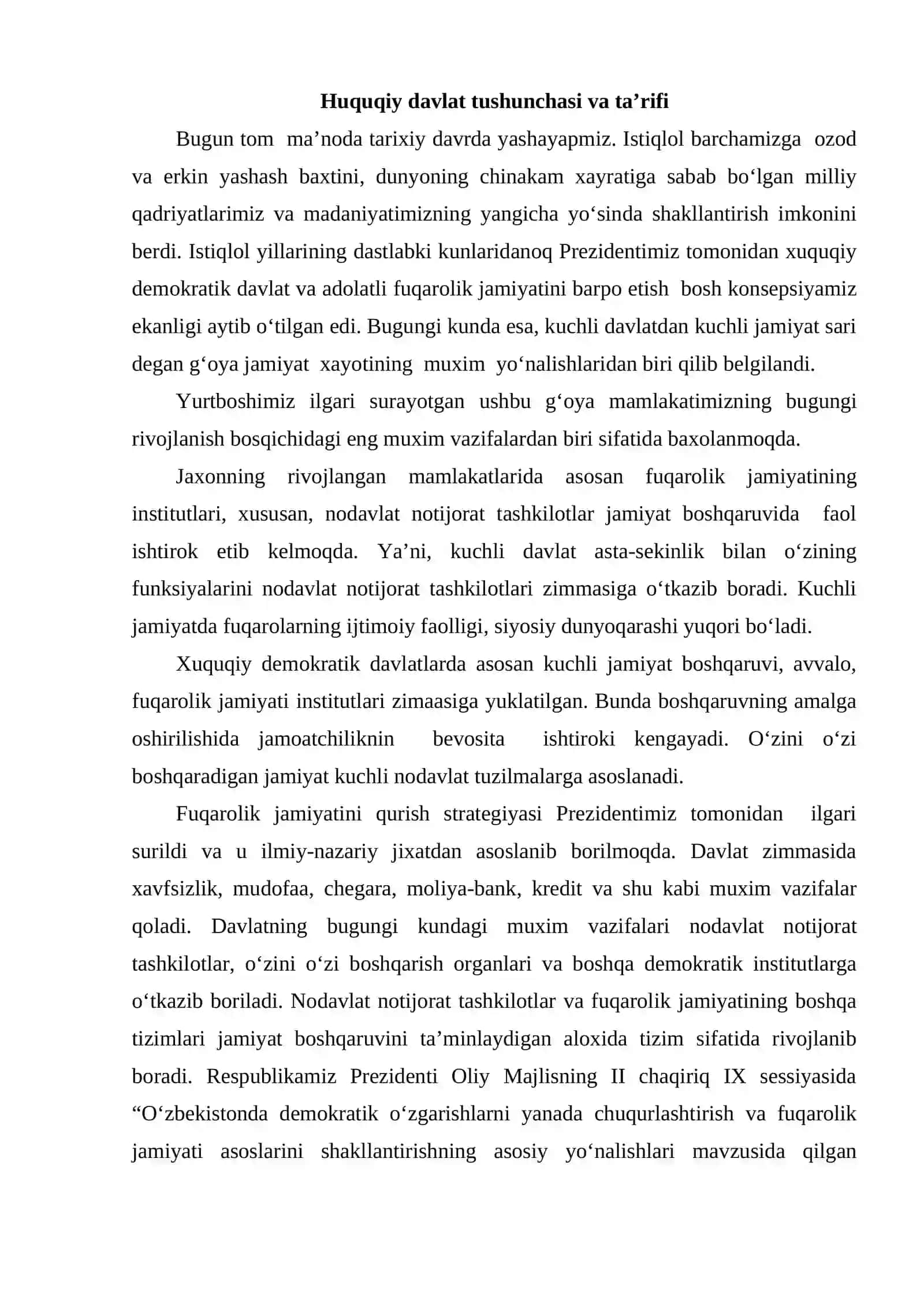 Huquqiy davlat tushunchasi va ta’rifi 2