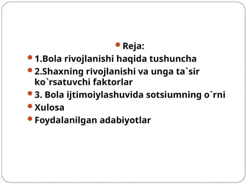 Bolalarning rivojlanishida muhitning ta'siri 2