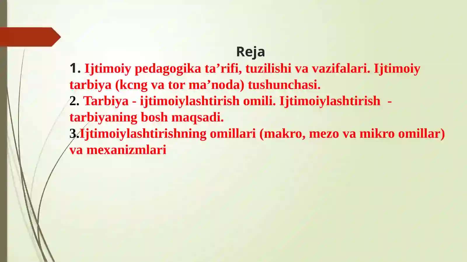 Ijtimoiy pedagogika fan sifatida 2