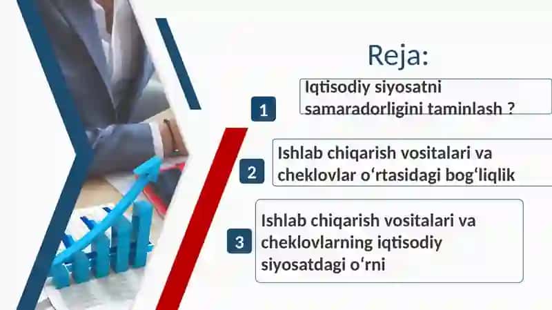 Ishlabchiqarish vositalari va cheklovlari 2