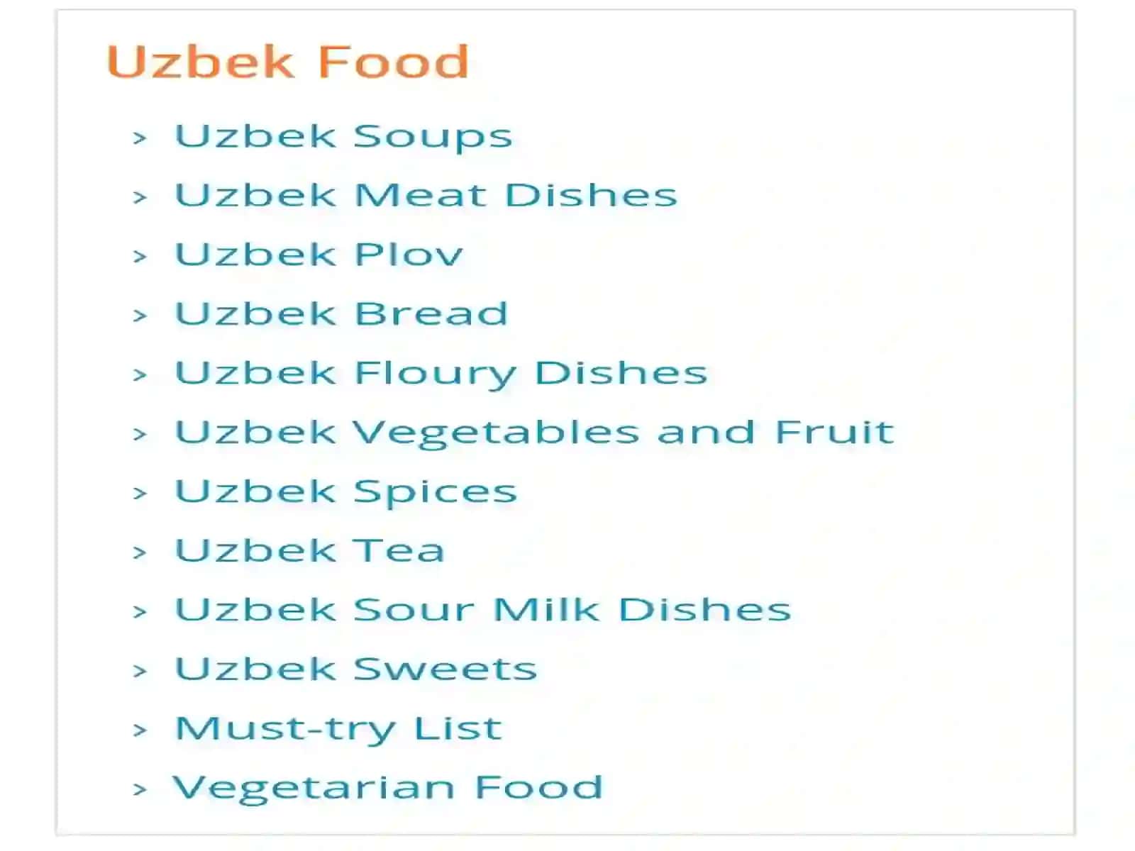 Uzbekfood 2