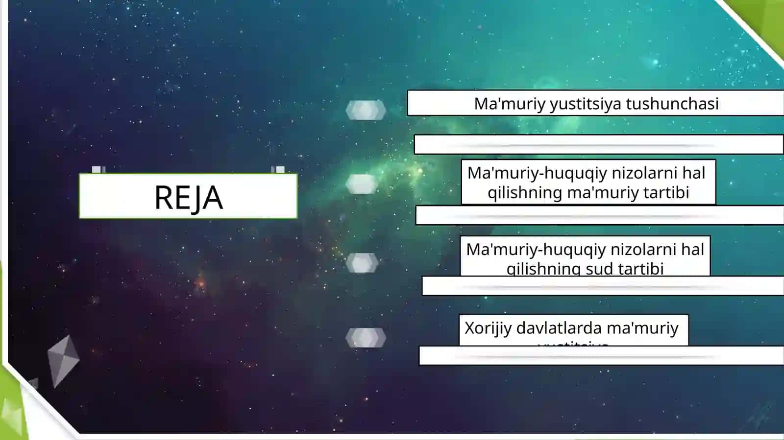 MA'MURIYY USTITSIYA 2