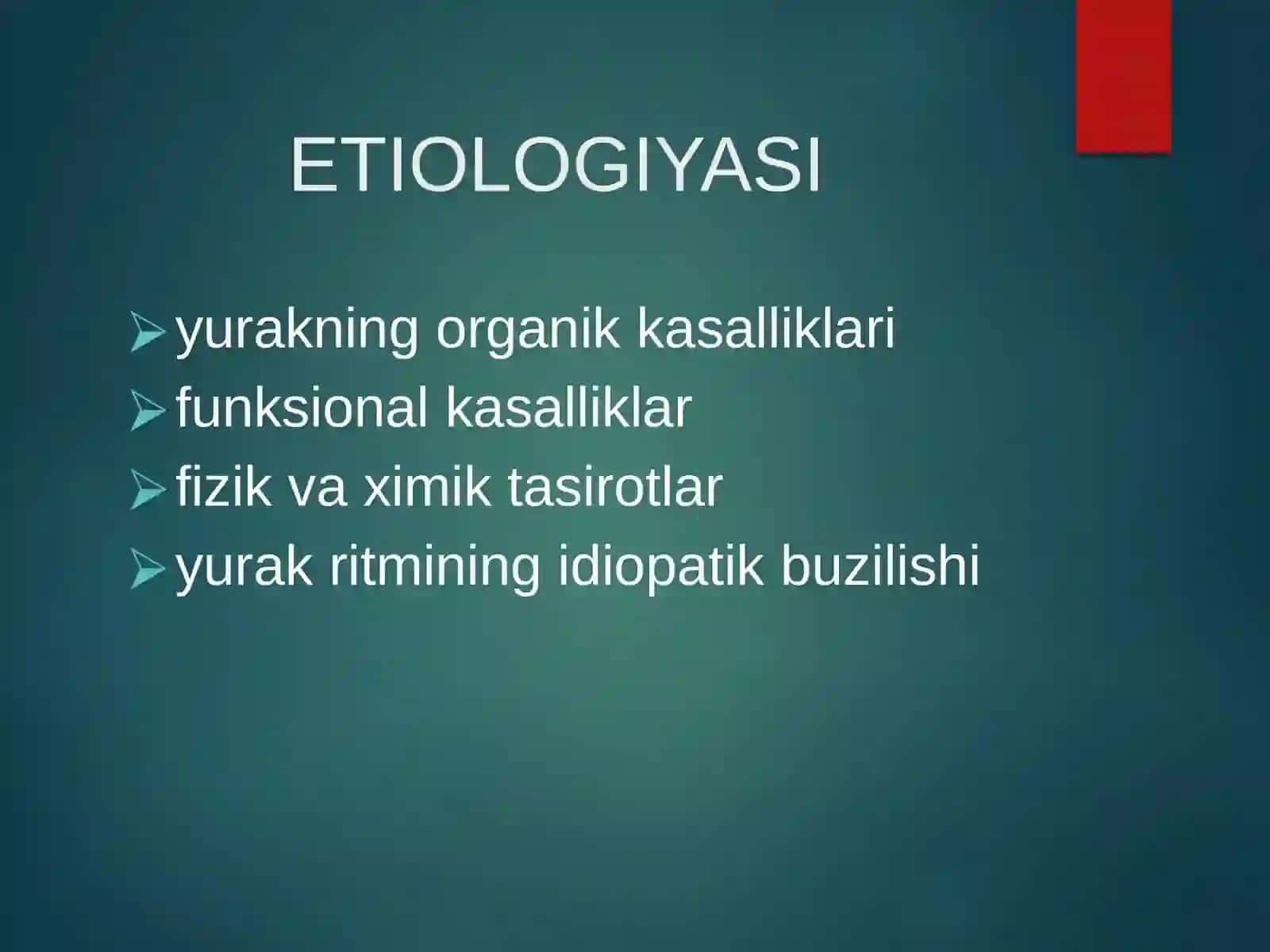 Yurаkаritmiyasivablokadasi 2