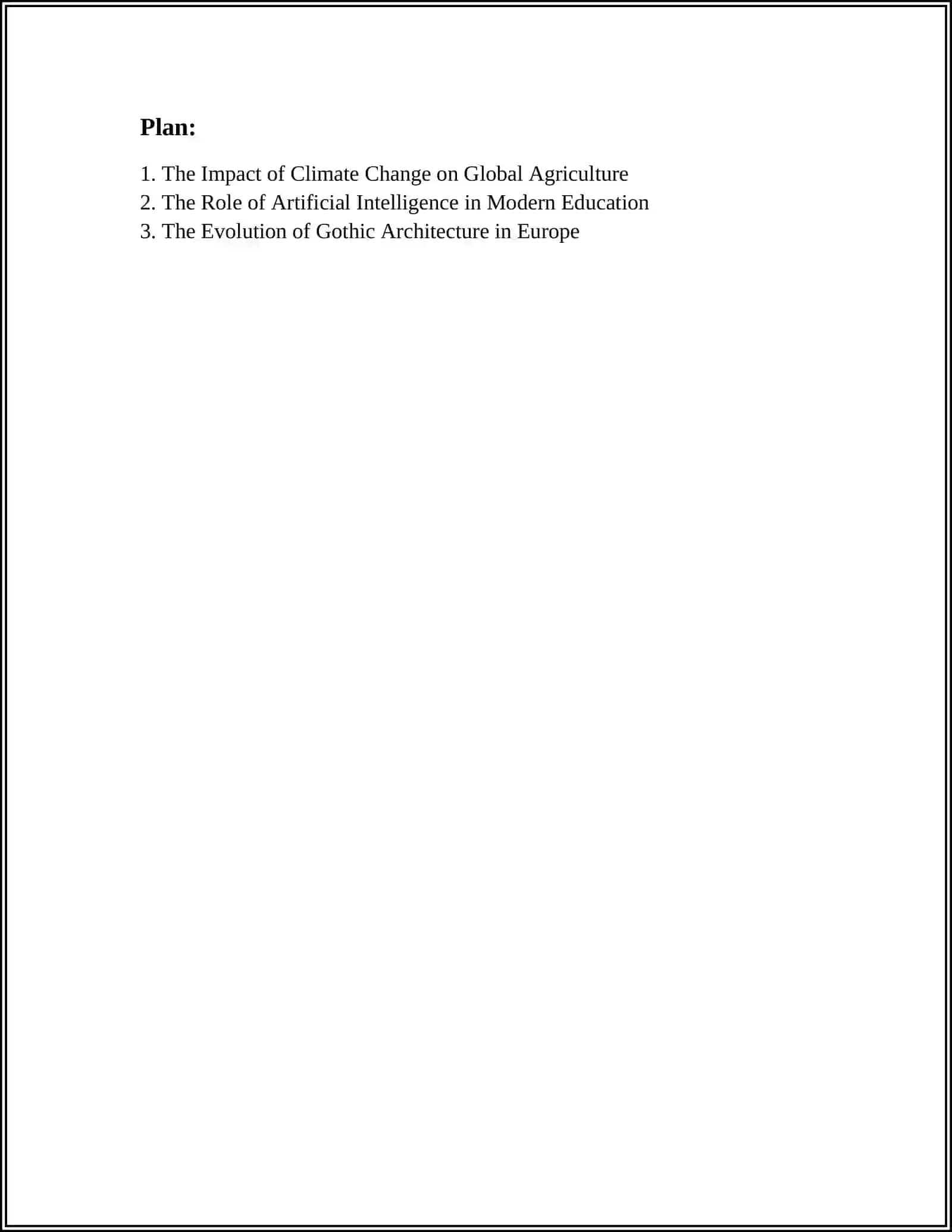 The Impact of Climate Change on Global Agriculture 2