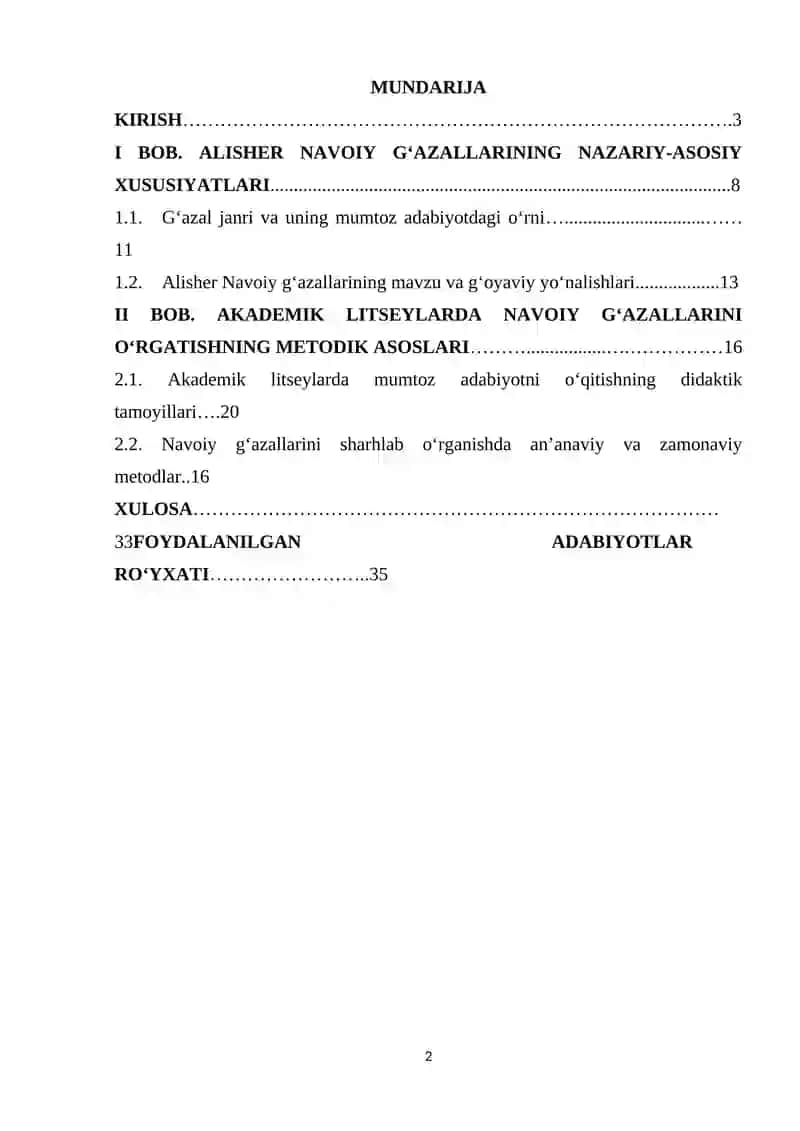 AKADEMIK LITSEYLARDA NAVOIY G‘AZALLARINI SHARHLAB O‘RGANISH 2