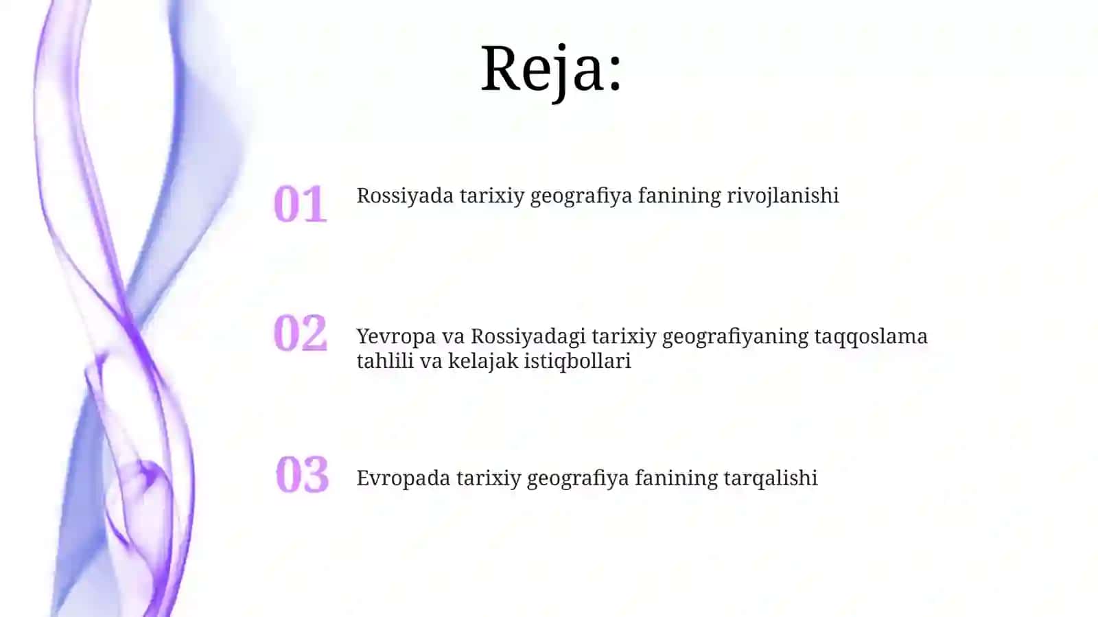 Rossiyada tarixiy geografiya fanining rivojlanishi 2