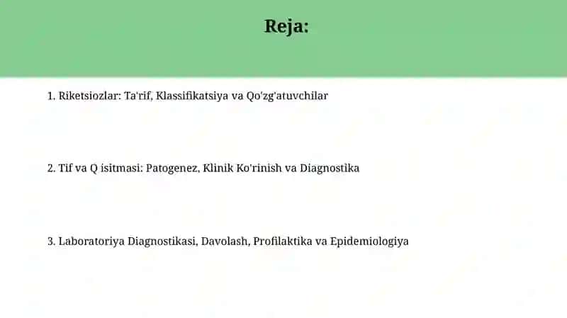 Riketsiozlar: toshmali tif, Ku- isitmasi 2