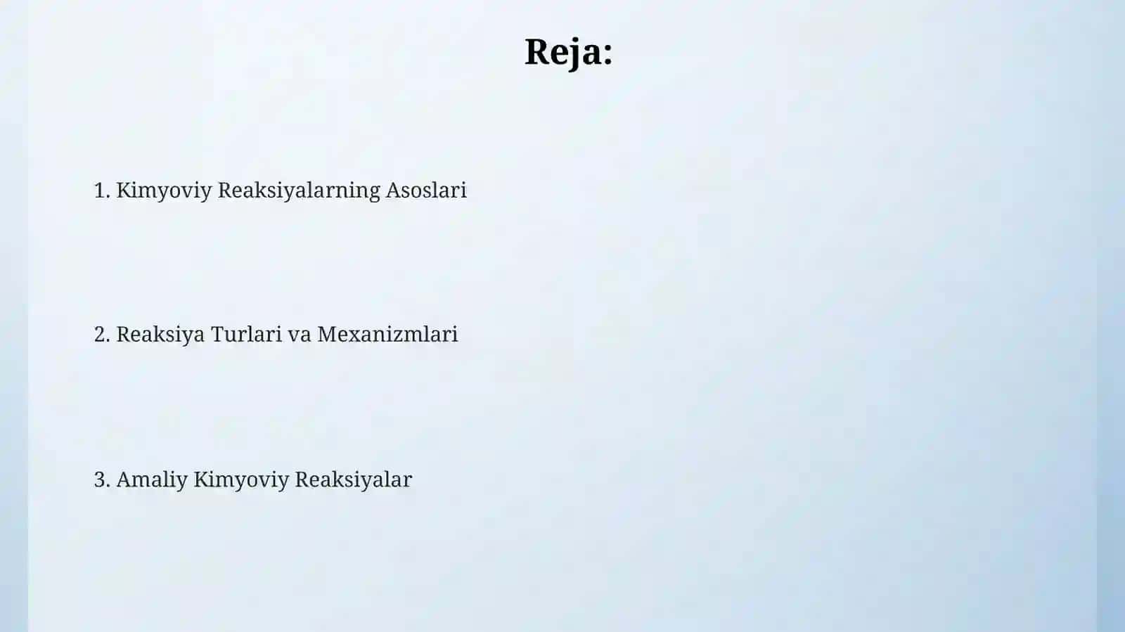 Kimyoviyreaksiyalar 2