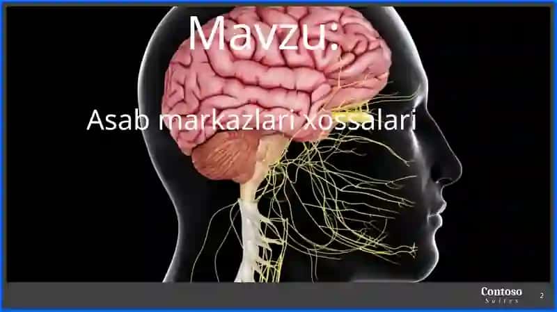 Asab markazlari xossalari 2
