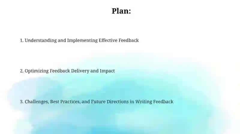 Understanding Feedback: Definition and Types 2