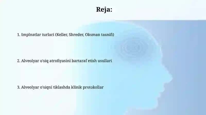 Alveolyar o'siq atrofiyasi 2