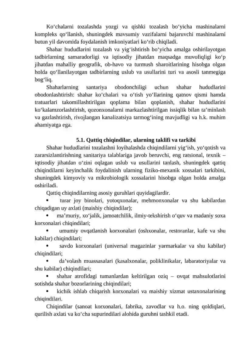 Sanitar tozalash bosh sxemasi 2