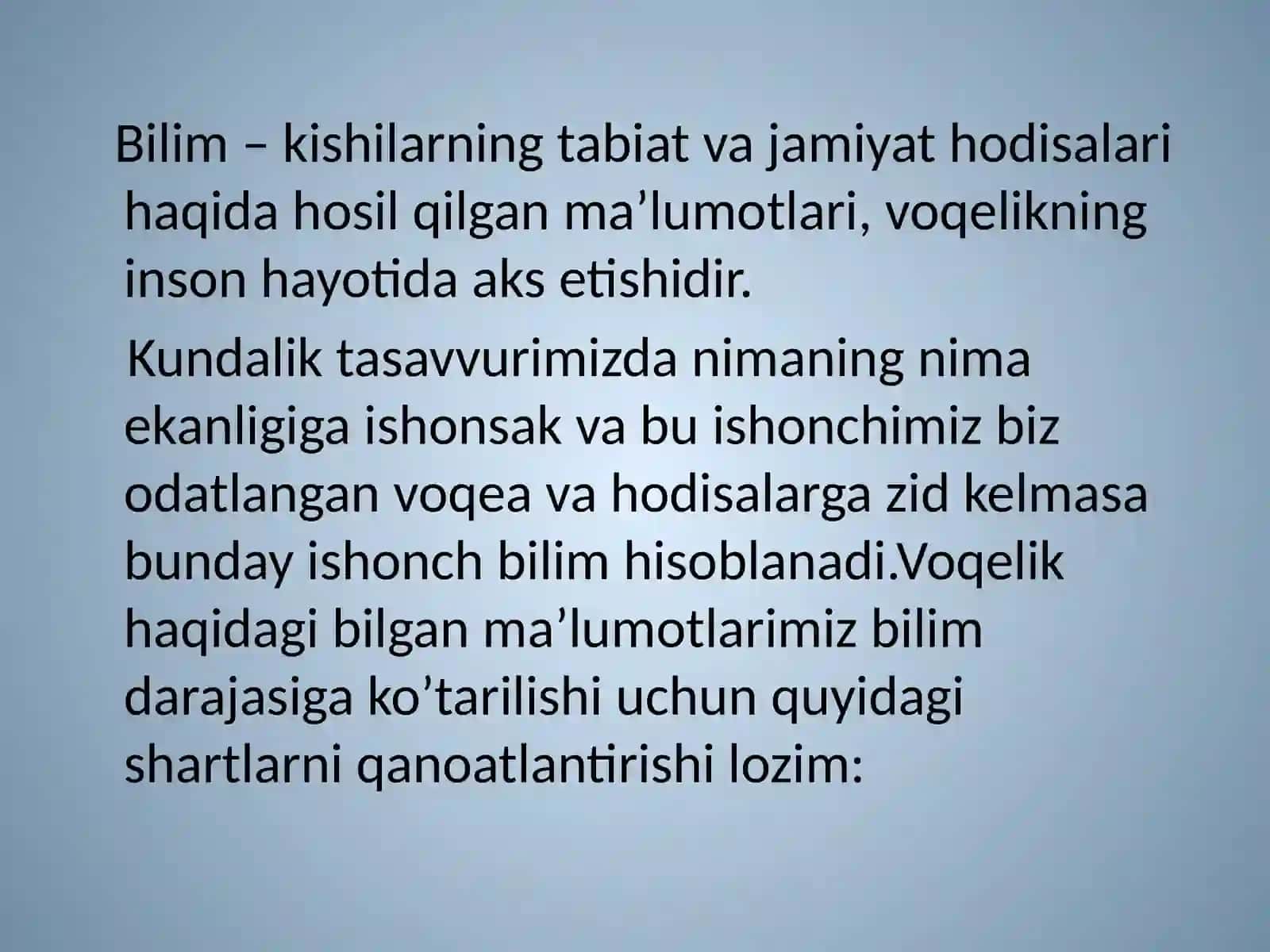 Bilim – ezgulik, kamtarlik va ma’naviy yetuklik 2