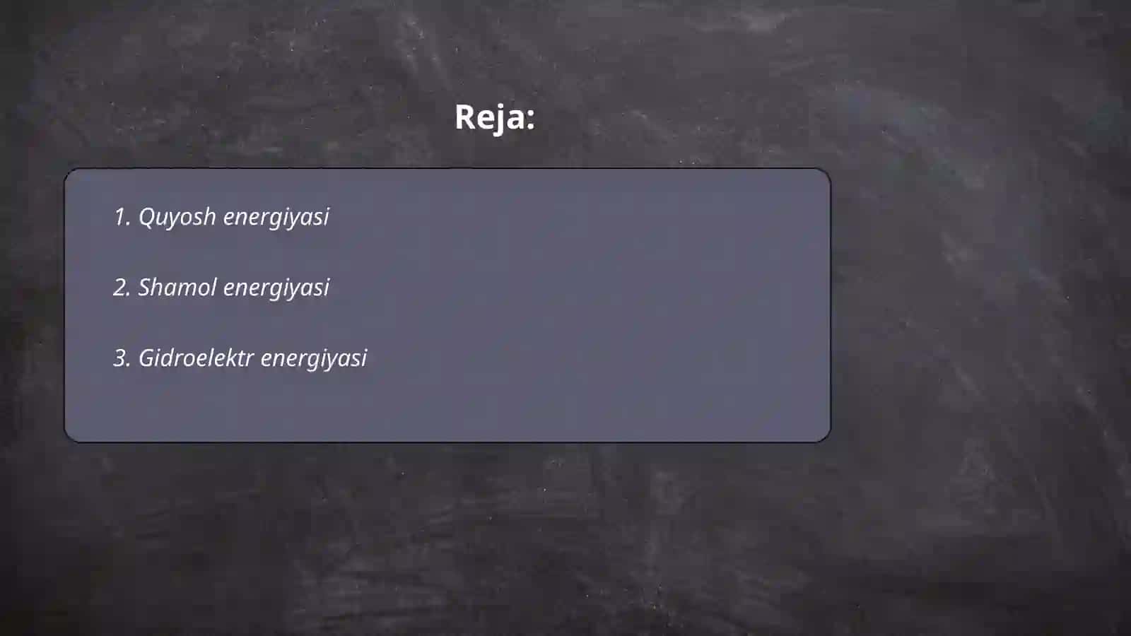 Muqobil energiya 2