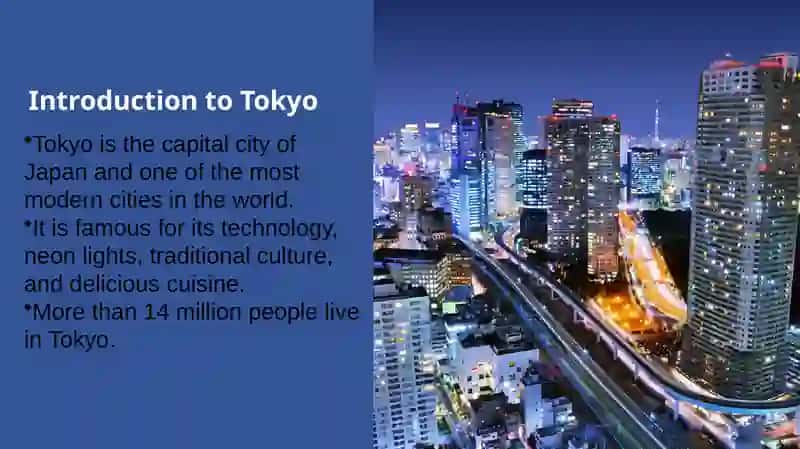 A City I Would Like to Visit: Tokyo, Japan 2