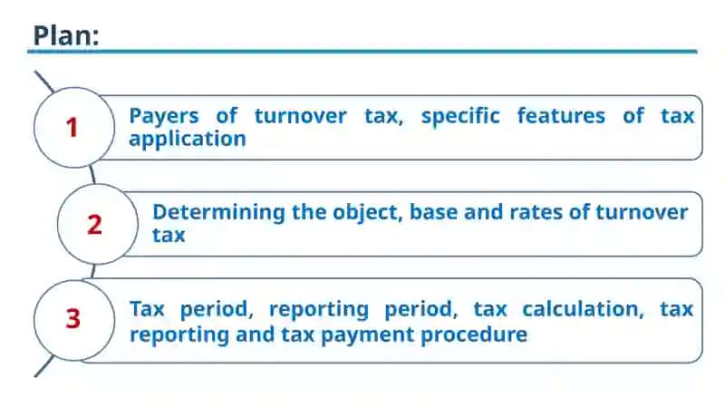Turnover tax 2