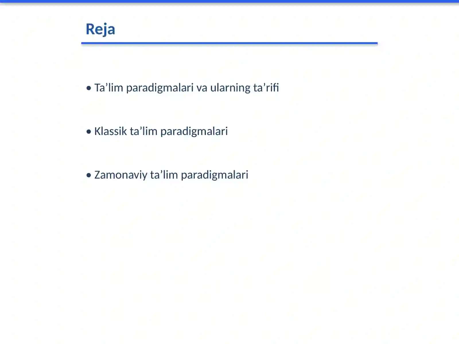 Taʼlim paradigmalari 2