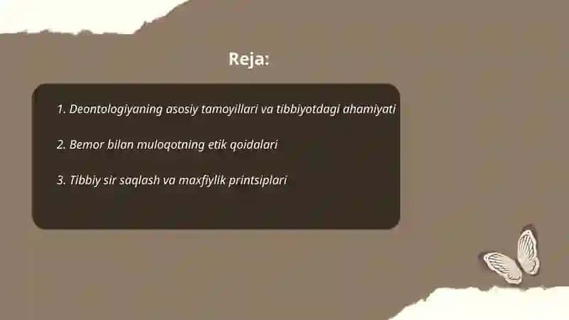 Deontalogiya( muluqot asoslari ) 2