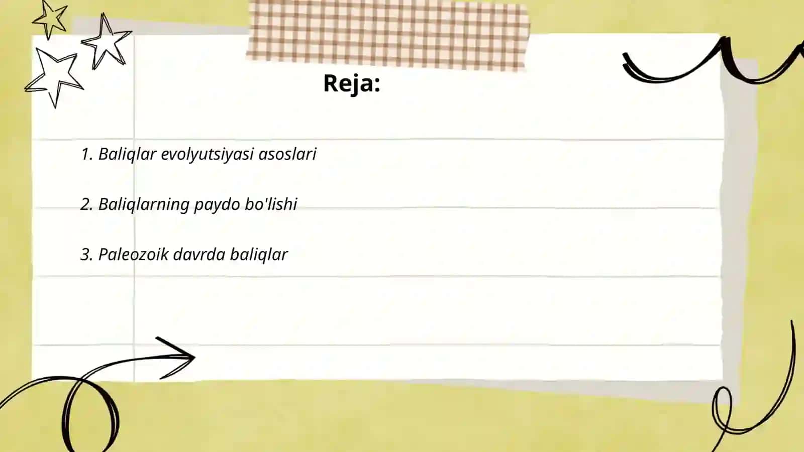 Baliqlar evolyutsiyasi 2