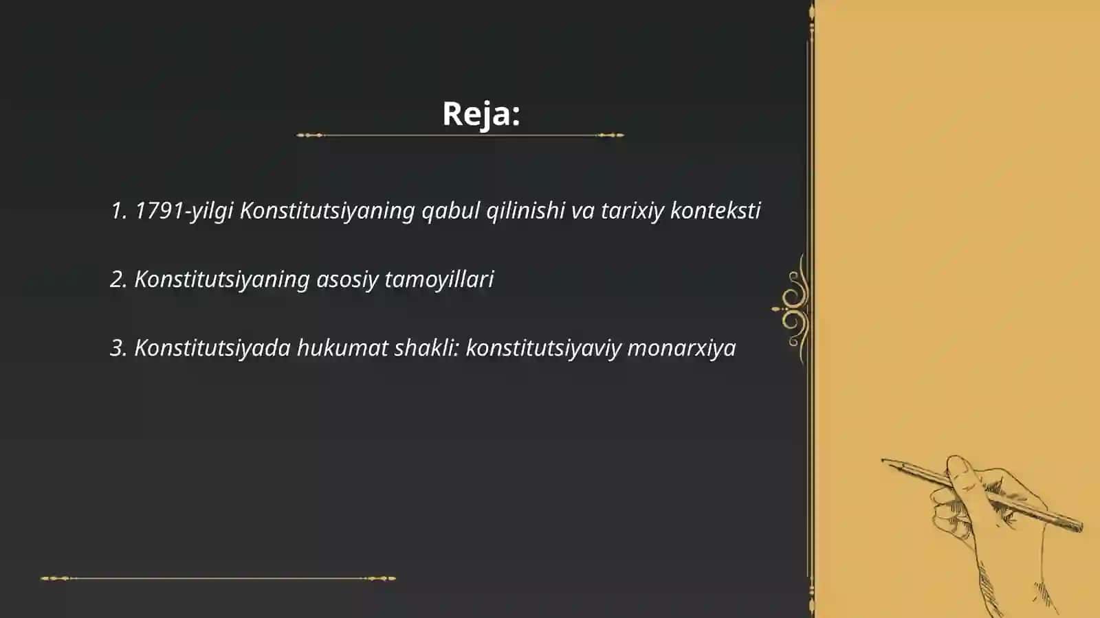 1791-yilgi konstitutsiya Fransiya 2