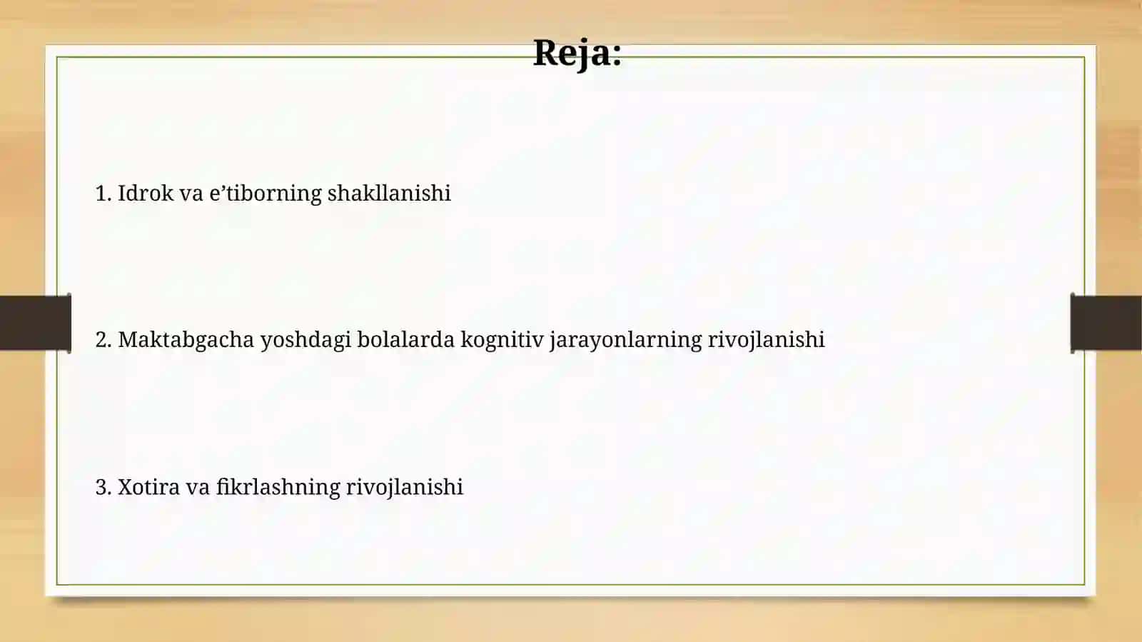 Maktabgacha yoshdagi bolalarda idrokning rivojlanishi 2