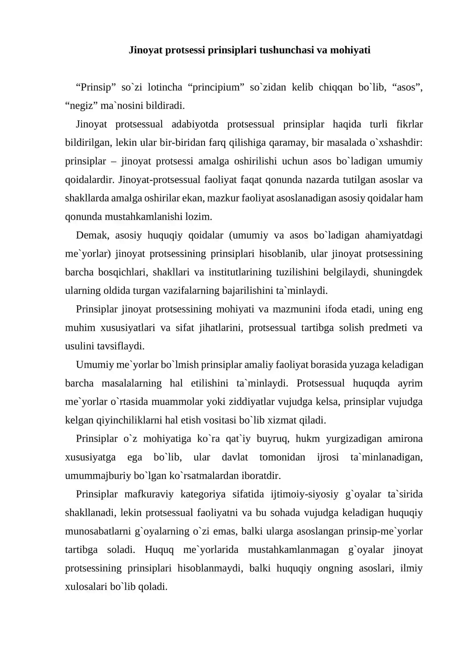 Jinoyat protsessi prinsiplari 2