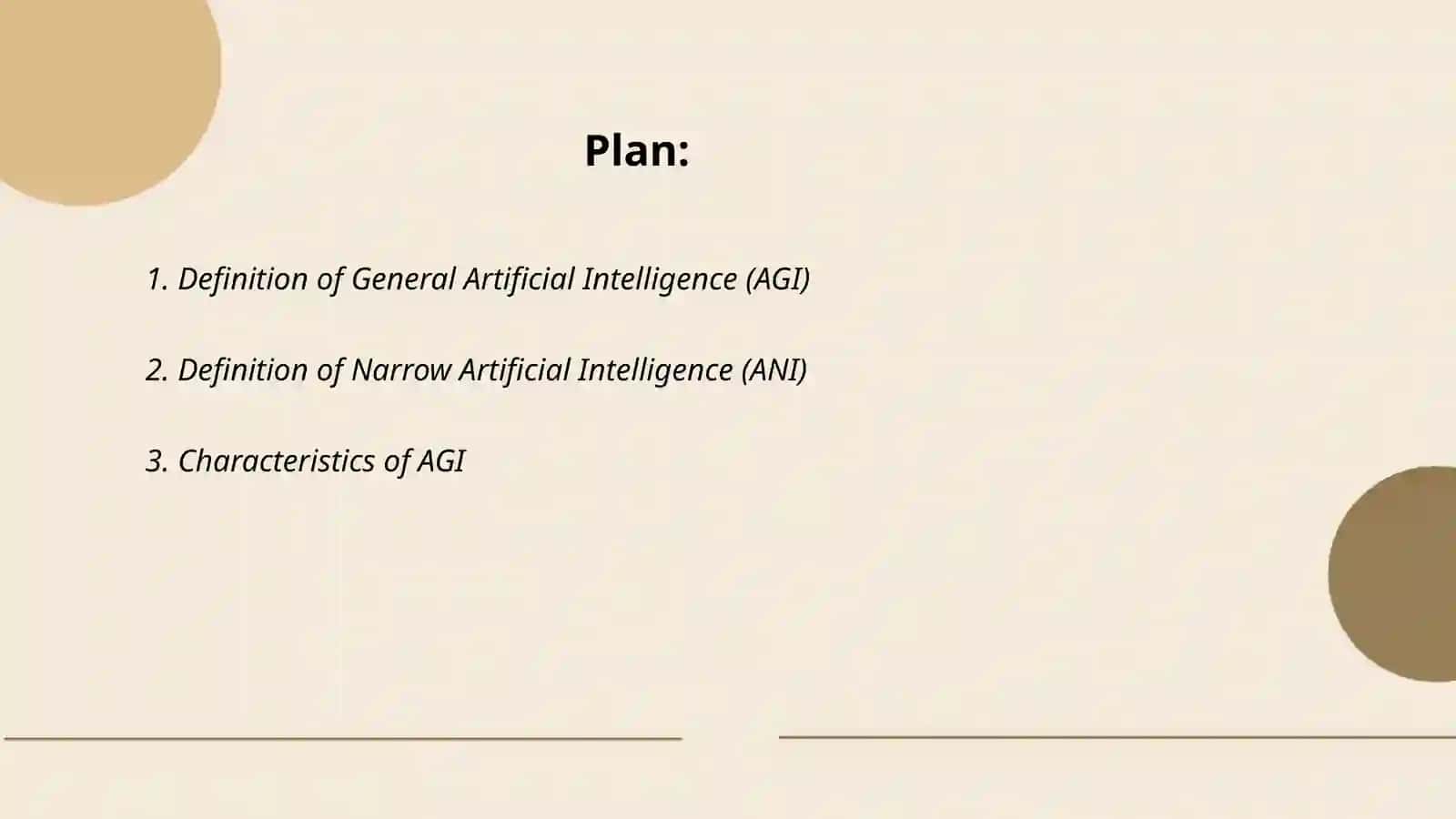 Artificial Intelligence (AGI) vs Narrow Artificial Intelligence (ANI) 2