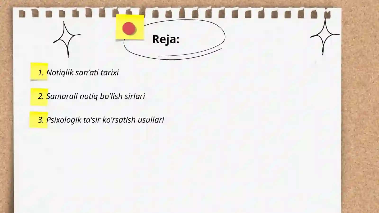 Notiqning imiji. Muomala va notiqlik 2