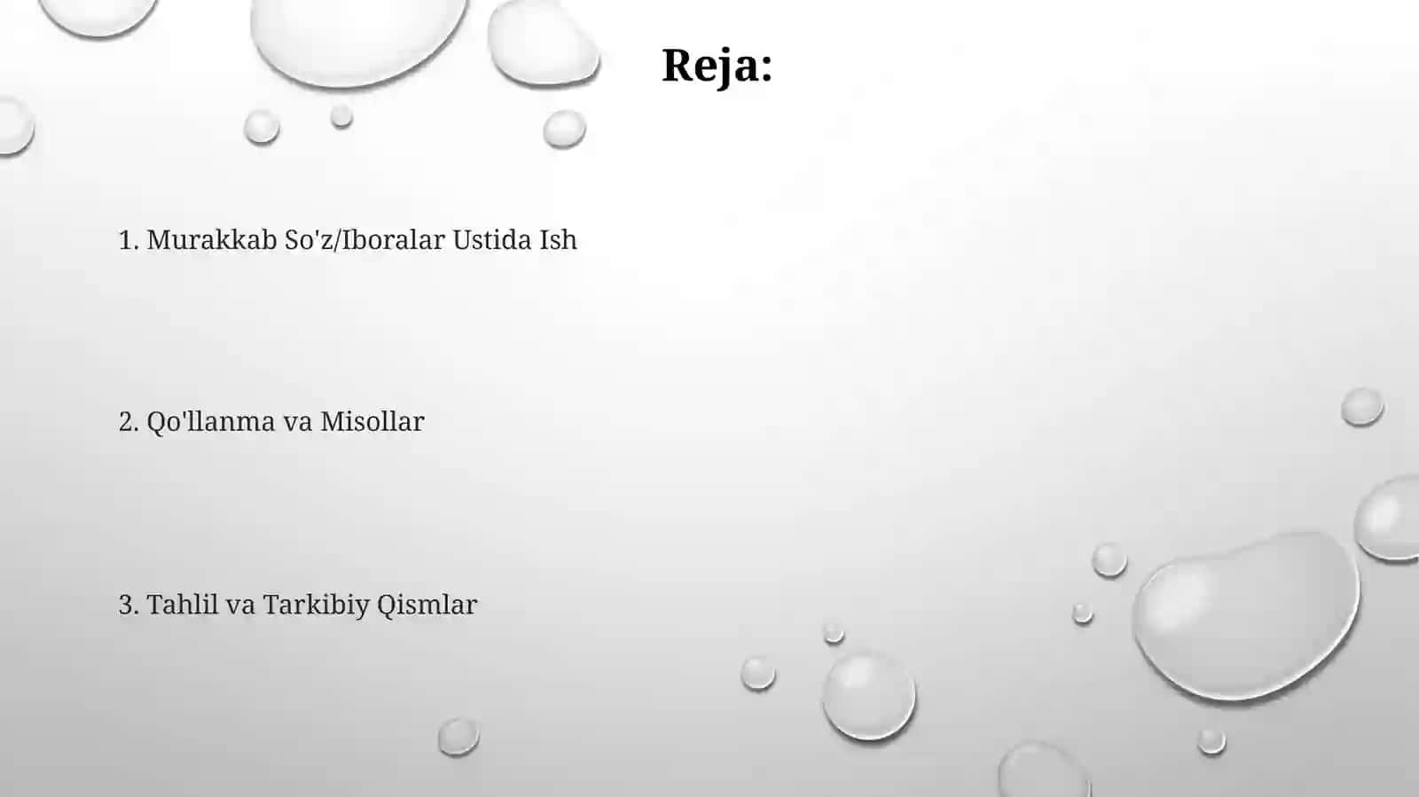 Gap va soʻz birikmasi ustida ishlash 2