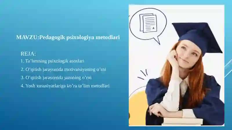 Pedagogik psixologiya metodlari 2