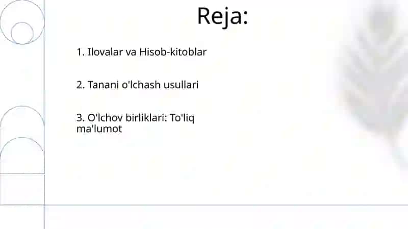 O'lchov birliklari: To'liq ma'lumot 2