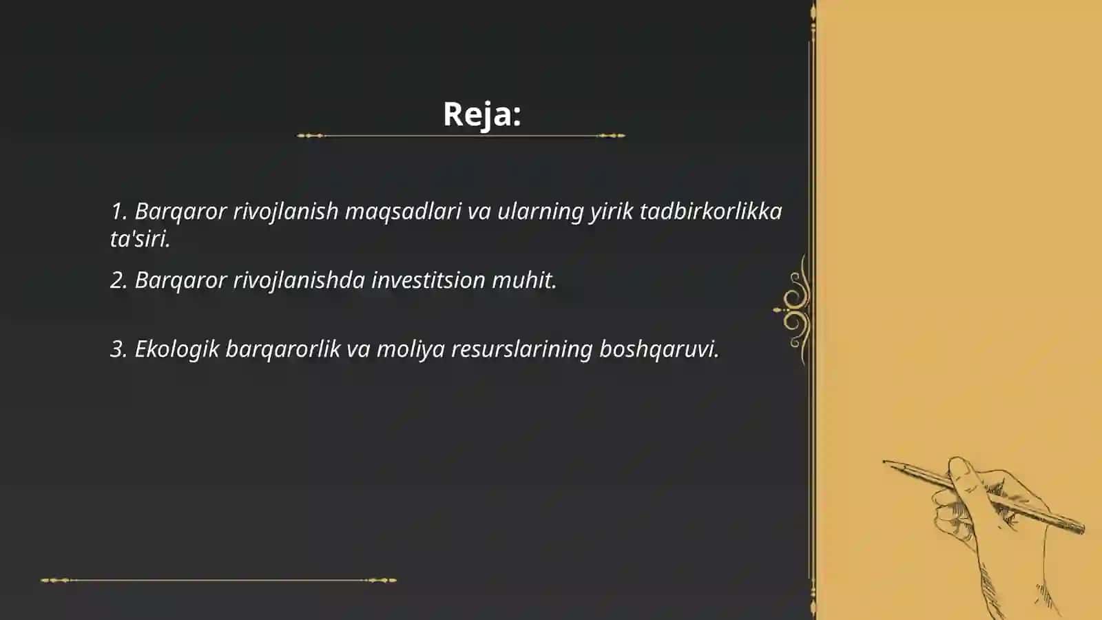 Barqaror rivojlanish maqsadlari 2