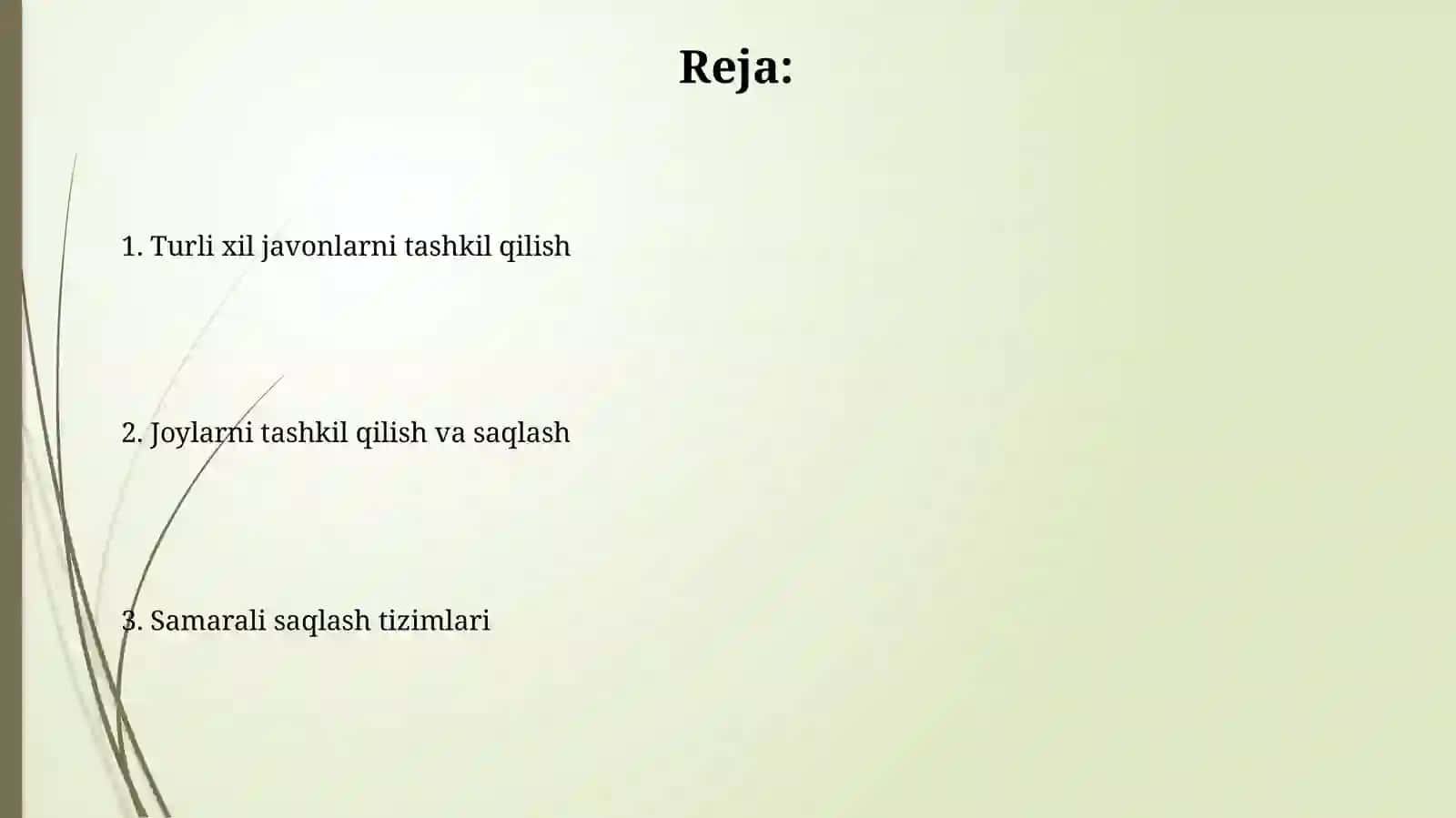 GURUHLARDA TURLI XIL BURCHAK VA JOYLARNI TASHKILLASHTIRISH 2