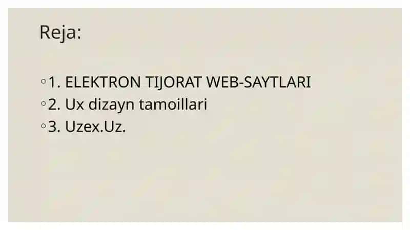 ELEKTRON TIJORAT WEB-SAYTLARI 2