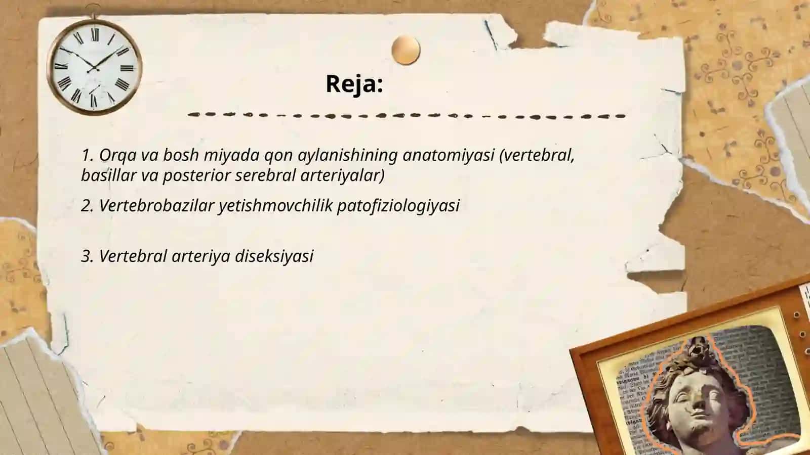 Orqa va bosh miyada qon aylanishining anatomiyasi 2