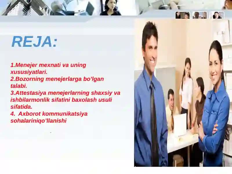 MENEJMENTDA SKTNING O’RNI 2