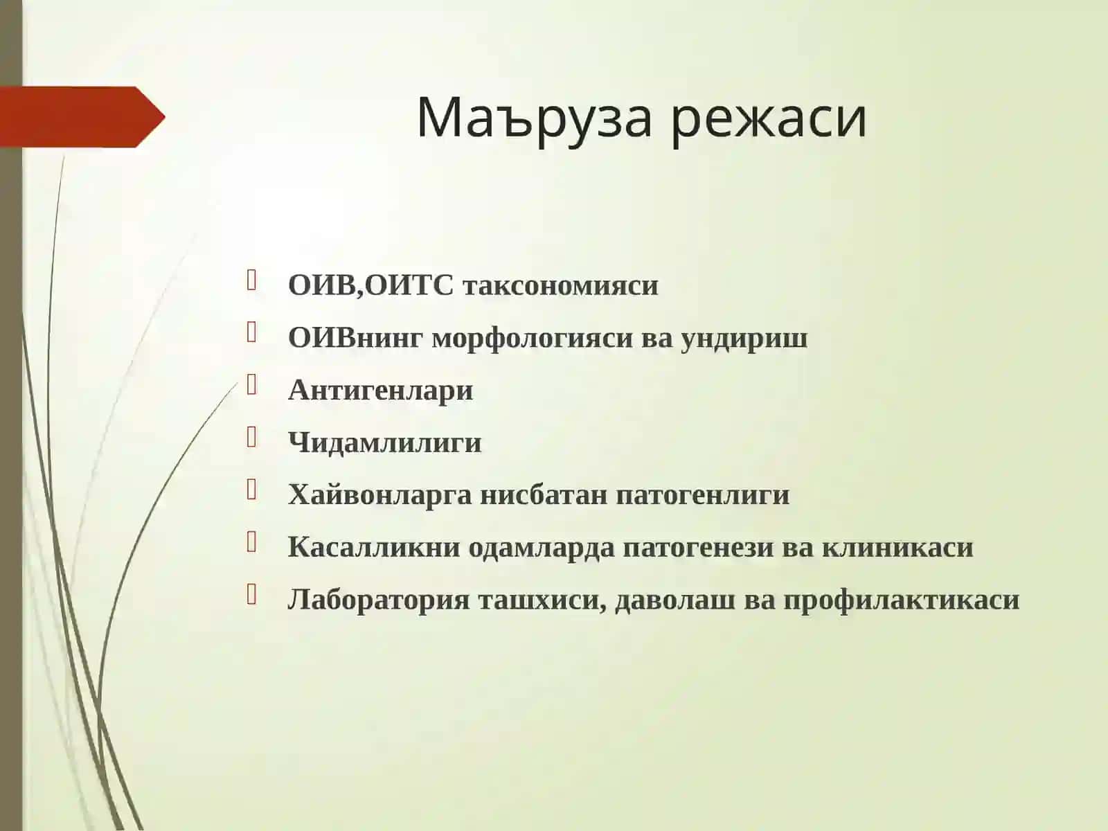 ОИВ ва ОИТС вируслари 2