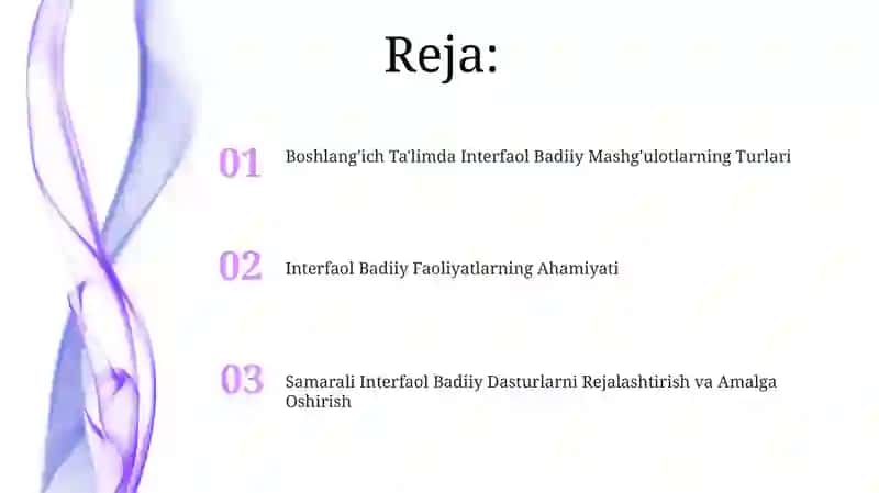 Boshlang'ich Ta'limda Interfaol Badiiy Mashg'ulotlarning Turlari 2