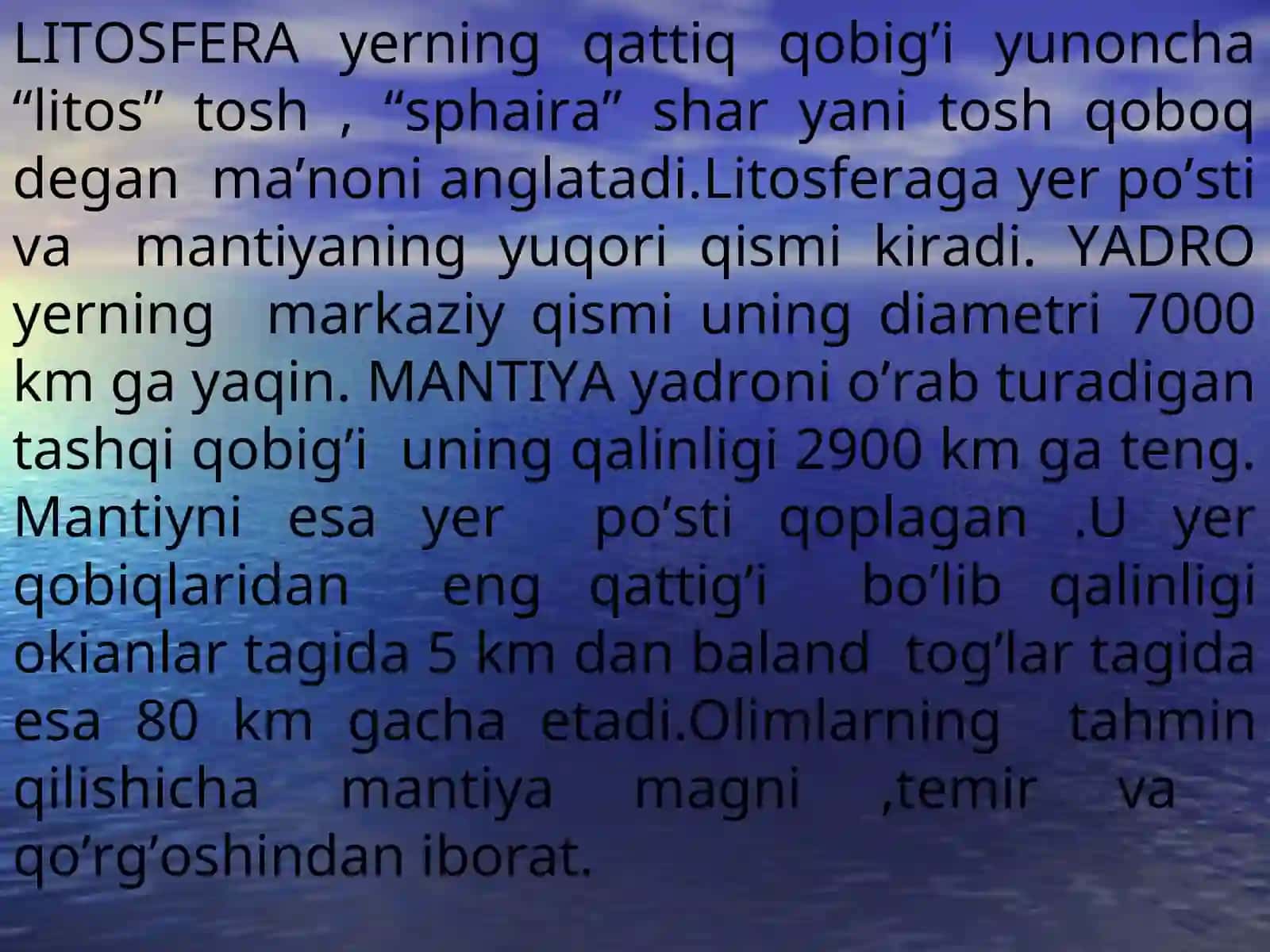 Tuproqning Ifloslanishi va Eroziyasi 2