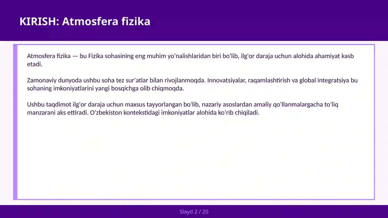 ATMOSFERA FIZIKA 2