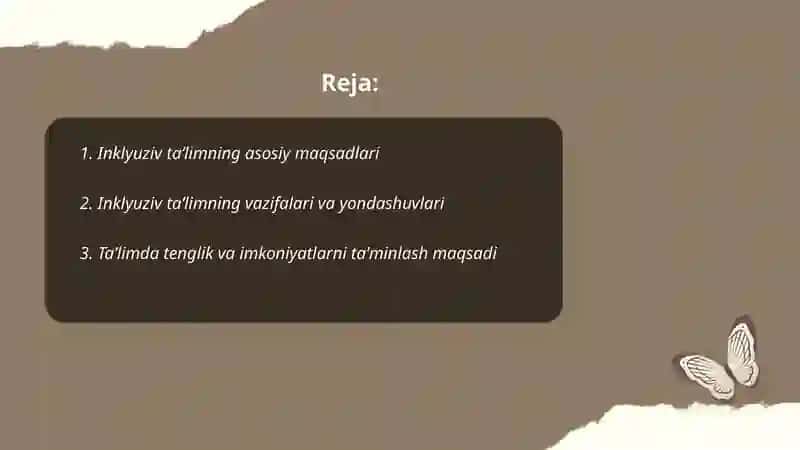 Inklyuziv taʼlimning maqsadi va vazifalari 2