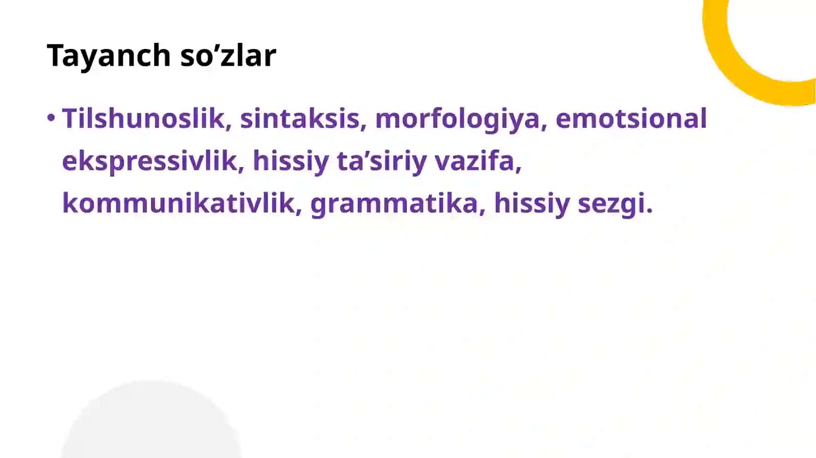 Tilshunoslik fani.Til va uning vazifalari 2