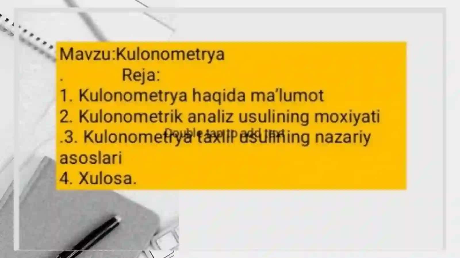 Kimyoviy texnologiya 2