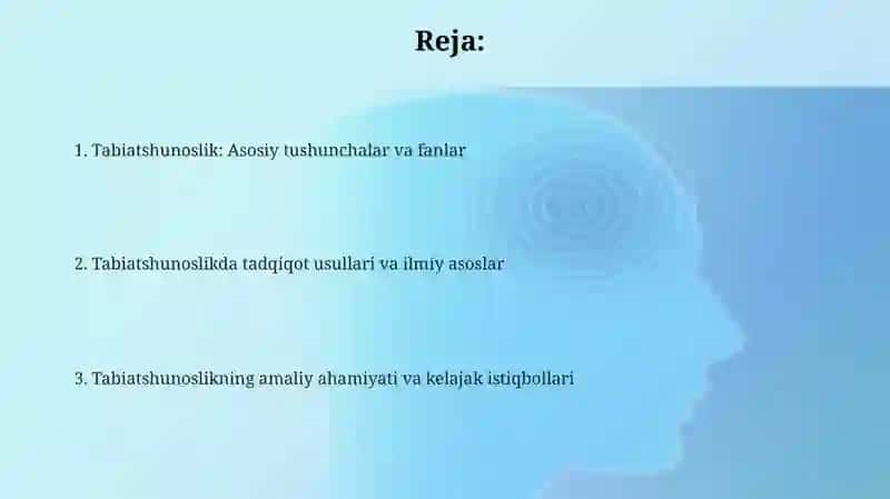 Tabiatshunoslikning tarixi va rivojlanishi 2