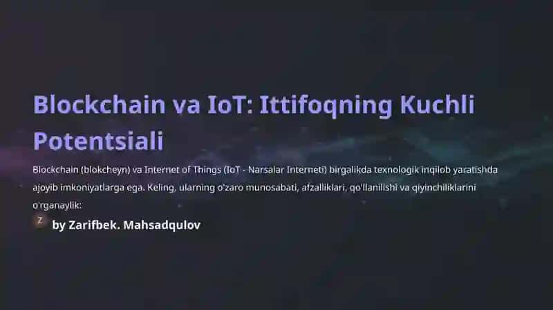 Internet of Things xavfsizligi 2