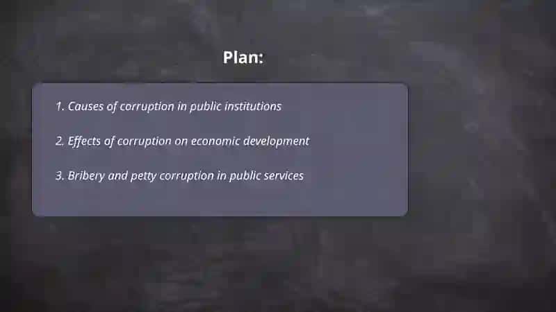 Corruption and poor governance 2