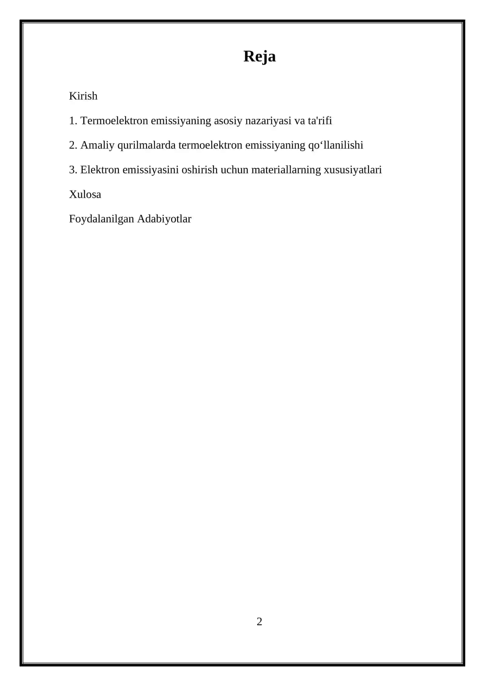 Termoelektron emissiya 2
