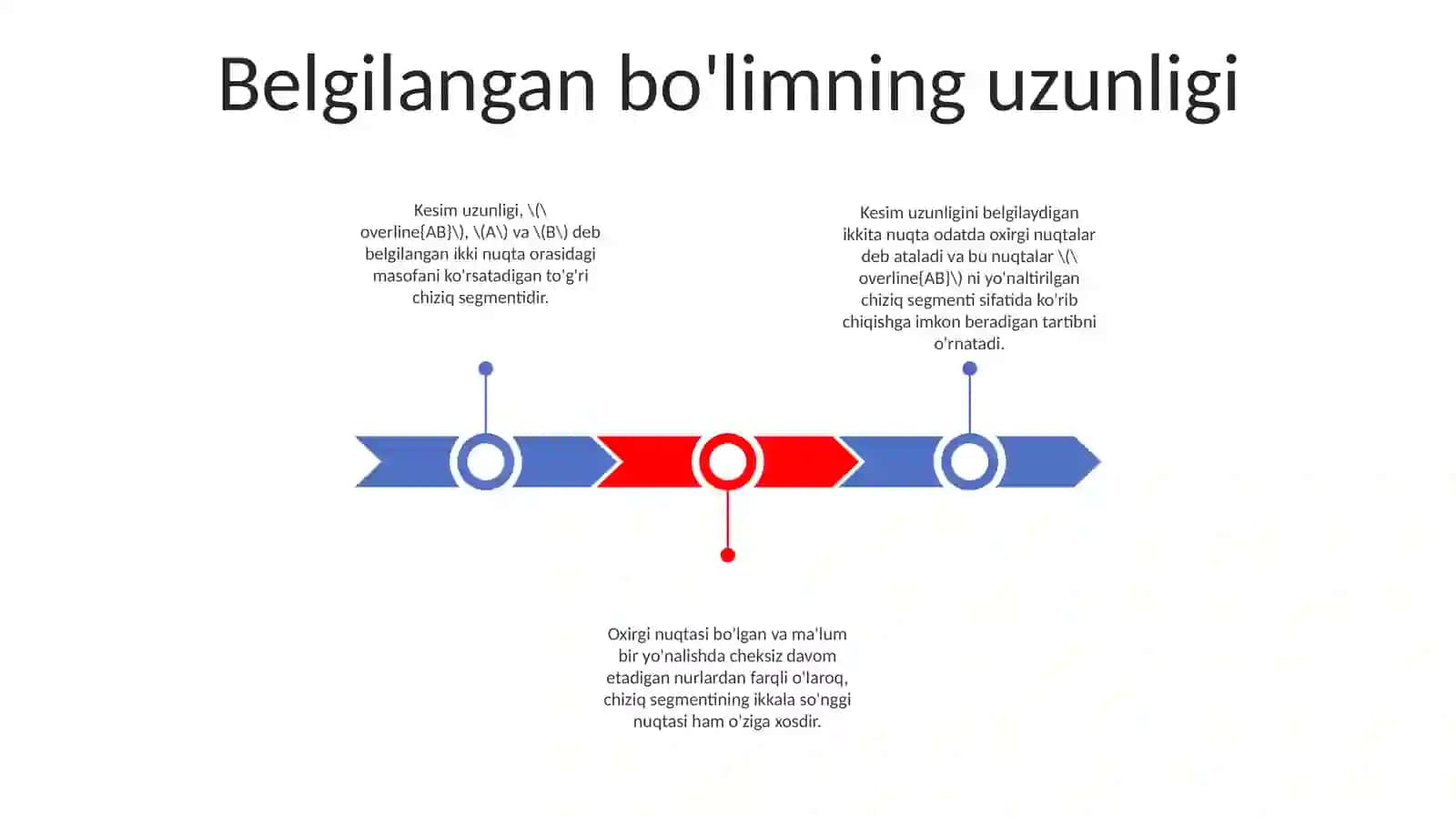 Kesma Uzunligi Uning Asosiy Xossasi 2